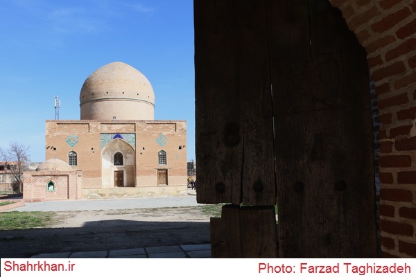 گزارش تصویری/ زیبایی های هنری اثر تاریخی بقعه شیخ جبرئیل اردبیل 1 IMG 3777