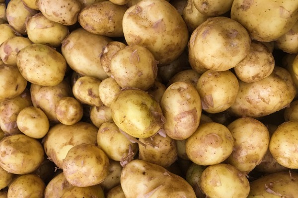 از بین بردن لکه های صورت با سیب زمینی 1 سیب زمینی potato