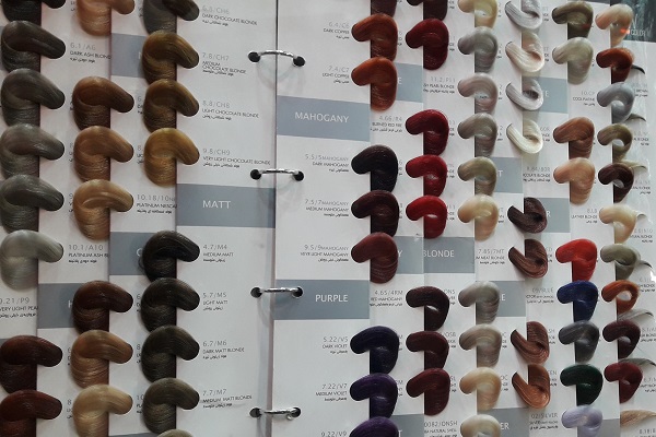 آلبوم رنگ مو  Hair color album