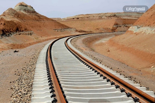 خمیدگی خط راه آهن  Bending of the railway line